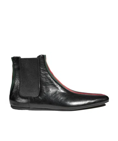 Gucci Cupertino Ankle Boot In Black