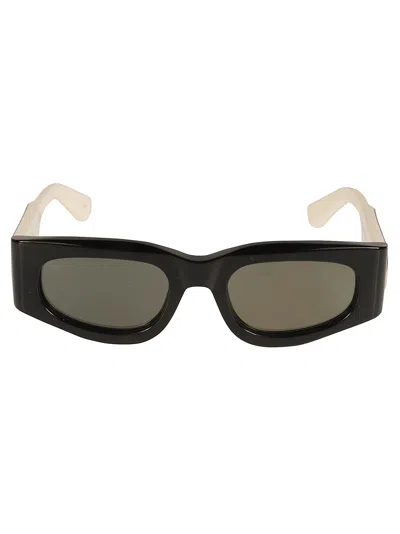 Gucci Curved Rectangle Sunglasses In Neutral