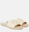 Gucci Cut Leather Espadrilles In White