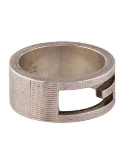 Pre-owned Gucci Cutout G Band, Thin Model In Multi