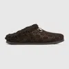 Gucci Damen-mules Mit Horsebit In Brown