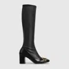 Gucci Women's Boot With Half Horsebit In Multi