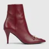 Gucci Damenstiefelette Mit Horsebit