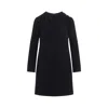 Gucci Mini Abito In Lana Nera Donna In Blue