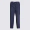 Gucci Dark Blue Cotton Denim Jeans