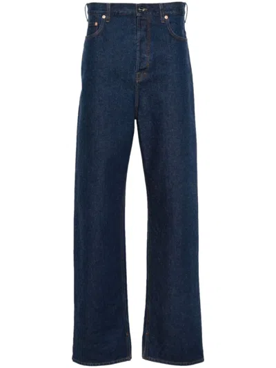 GUCCI DARK BLUE WIDE LEG JEANS