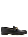 Gucci Dark Brown Leather Loafers In Brown