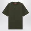 Gucci Dark Green T-shirt With Logo Women