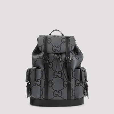 Gucci Dark Grey Leather Backpack