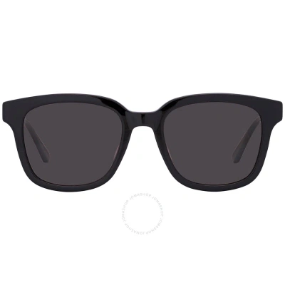 Gucci Dark Grey Square Men's Sunglasses Gg0847sk 001 53 In Black / Dark / Grey