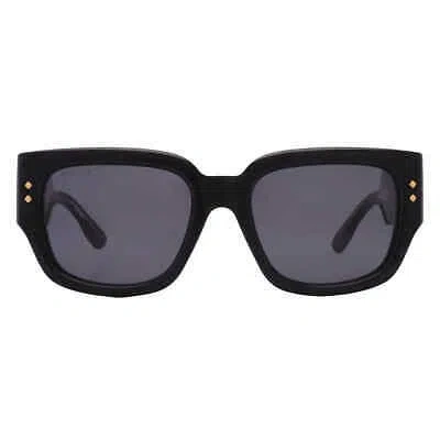 Pre-owned Gucci Dark Grey Square Men's Sunglasses Gg1261s 001 54 Gg1261s 001 54 In Gray