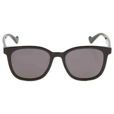 Pre-owned Gucci Dark Grey Square Unisex Sunglasses Gg1001sk 001 55 Gg1001sk 001 55 In Gray