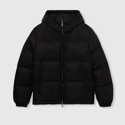 GUCCI GUCCI DAUNENJACKE AUS GG NYLONCANVAS