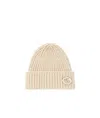 Gucci Double G Wool-blend Lamé Beanie In Nude