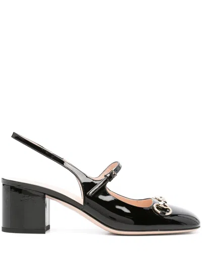 Gucci Décolleté With Clamp In Black
