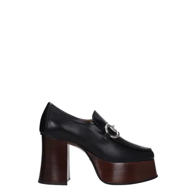 Gucci Décolleté Women Leather Black