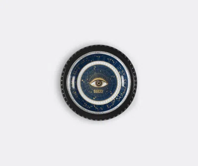 Gucci 'zodiac Map' Trinket Tray In Black In Black,red