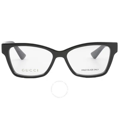 Gucci Demo Cat Eye Ladies Eyeglasses Gg0634o 006 50 In Black