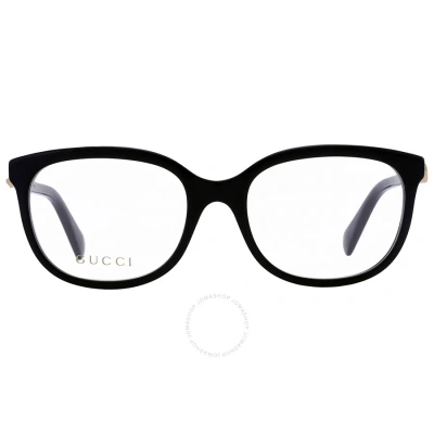 Gucci Demo Cat Eye Ladies Eyeglasses Gg1075o 004 54 In N/a