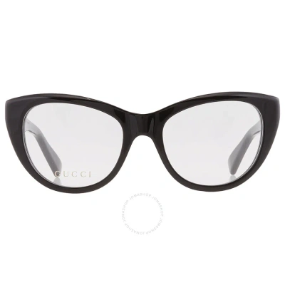 Gucci Demo Cat Eye Ladies Eyeglasses Gg1172o 004 52 In N/a