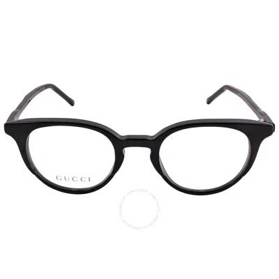 Gucci Demo Cat Eye Ladies Eyeglasses Gg1214o 001 48 In Black