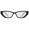 Gucci Demo Cat Eye Ladies Eyeglasses Gg1683o 001 53