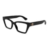 Gucci Demo Cat Eye Ladies Eyeglasses Gg1715o 001 53 In Black