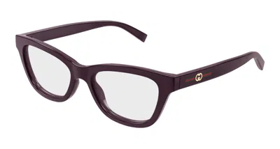 Gucci Demo Cat Eye Ladies Eyeglasses Gg1983o 003 52 In ["purple"]