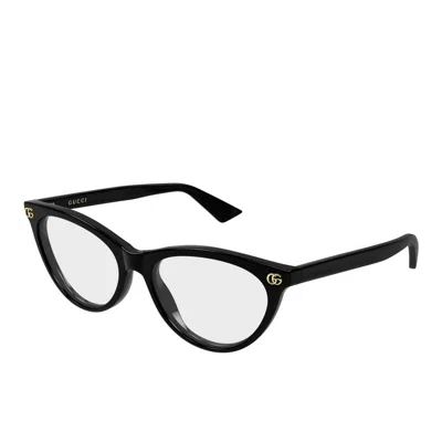 Gucci Demo Cat Eye Ladies Eyeglasses Gg2112o 001 53 In ["black"]