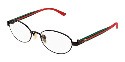 Gucci Demo Oval Ladies Eyeglasses Gg2145oj 002 52 In Black