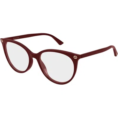 Gucci Demo Phantos Ladies Eyeglasses Gg0093o 010 53 In Neutral