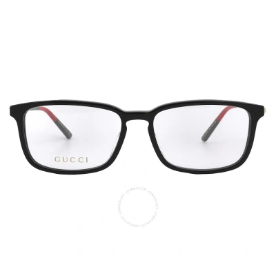 Gucci Demo Pilot Men's Eyeglasses Gg1056oa 001 56 In Black