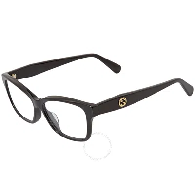 Gucci Demo Rectangular Ladies Eyeglasses Gg0801oa 001 54 In Black