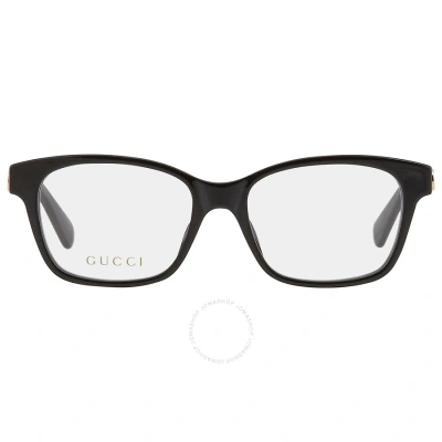 Gucci Demo Rectangular Ladies Eyeglasses Gg0922o 005 52 In Black
