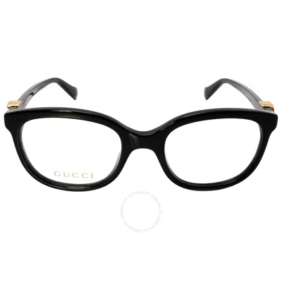 Gucci Demo Rectangular Ladies Eyeglasses Gg1075o 001 48 In Black