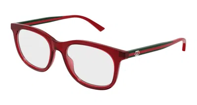 Gucci Demo Rectangular Ladies Eyeglasses Gg1990o 004 51 In ["red"]