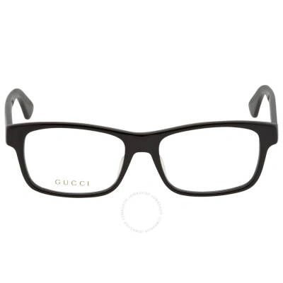 Gucci Demo Rectangular Men's Eyeglasses Gg0006oan 001 55 In N/a