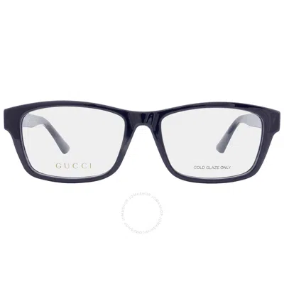 Gucci Demo Rectangular Men's Eyeglasses Gg0771oa 003 54 In Black