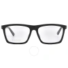 GUCCI GUCCI DEMO RECTANGULAR MEN'S EYEGLASSES GG1445O 001 56