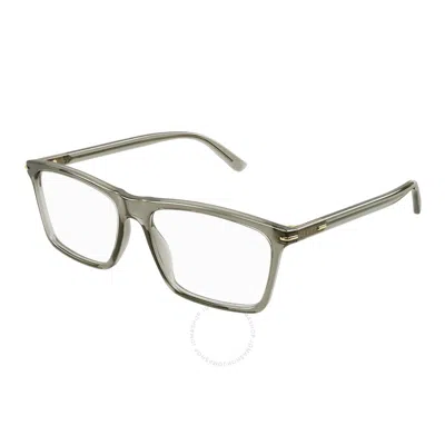 Gucci Demo Rectangular Men's Eyeglasses Gg1445o 004 56 In N/a