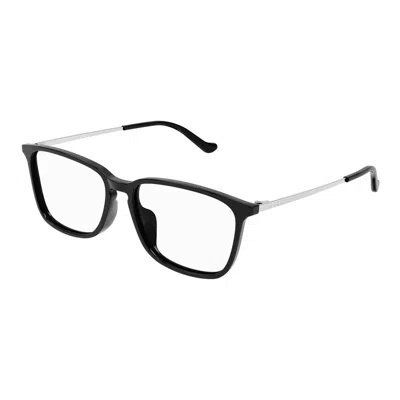 Gucci Demo Rectangular Men's Eyeglasses Gg1609oa 002 56 In Gold