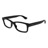 Gucci Demo Rectangular Men's Eyeglasses Gg1717o 001 54