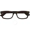 Gucci Demo Rectangular Men's Eyeglasses Gg1717o 002 54