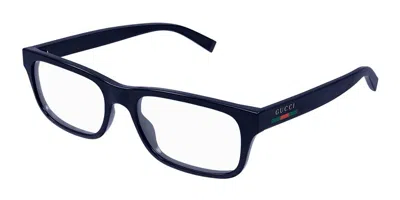Gucci Demo Rectangular Men's Eyeglasses Gg1858o 003 56 In Black