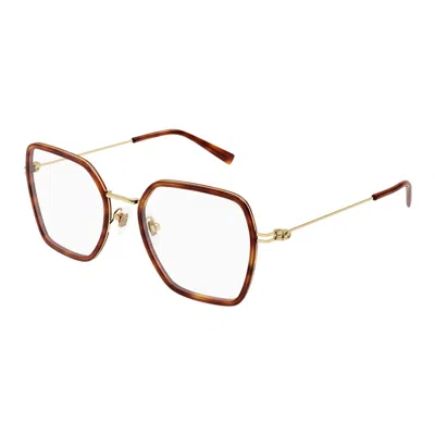 Gucci Demo Sport Ladies Eyeglasses Gg1850o 002 51 In Neutral