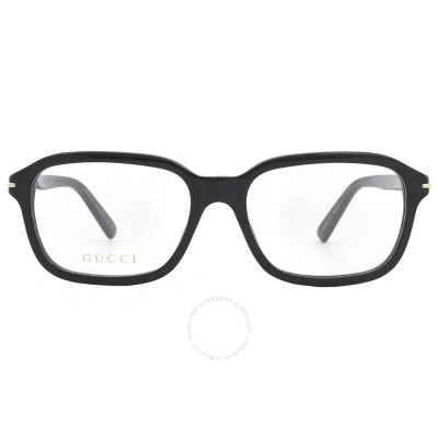 Gucci Demo Sport Men's Eyeglasses Gg1446o 001 56 In Black