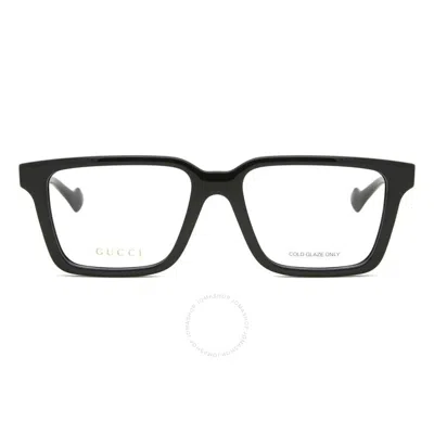 Gucci Demo Sport Men's Eyeglasses Gg1729o 005 56 In Black