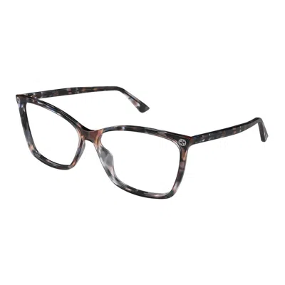 Gucci Demo Square Ladies Eyeglasses Gg0025o 015 58 In Multi