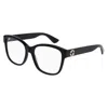 Gucci Demo Square Ladies Eyeglasses Gg0038on 001 54