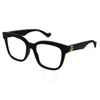 GUCCI GUCCI DEMO SQUARE LADIES EYEGLASSES GG0958O 001 49